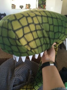 T-Rex costume head