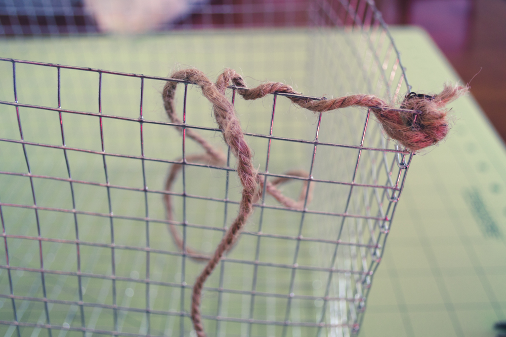 DIY Wire Basket | Colorado Anne