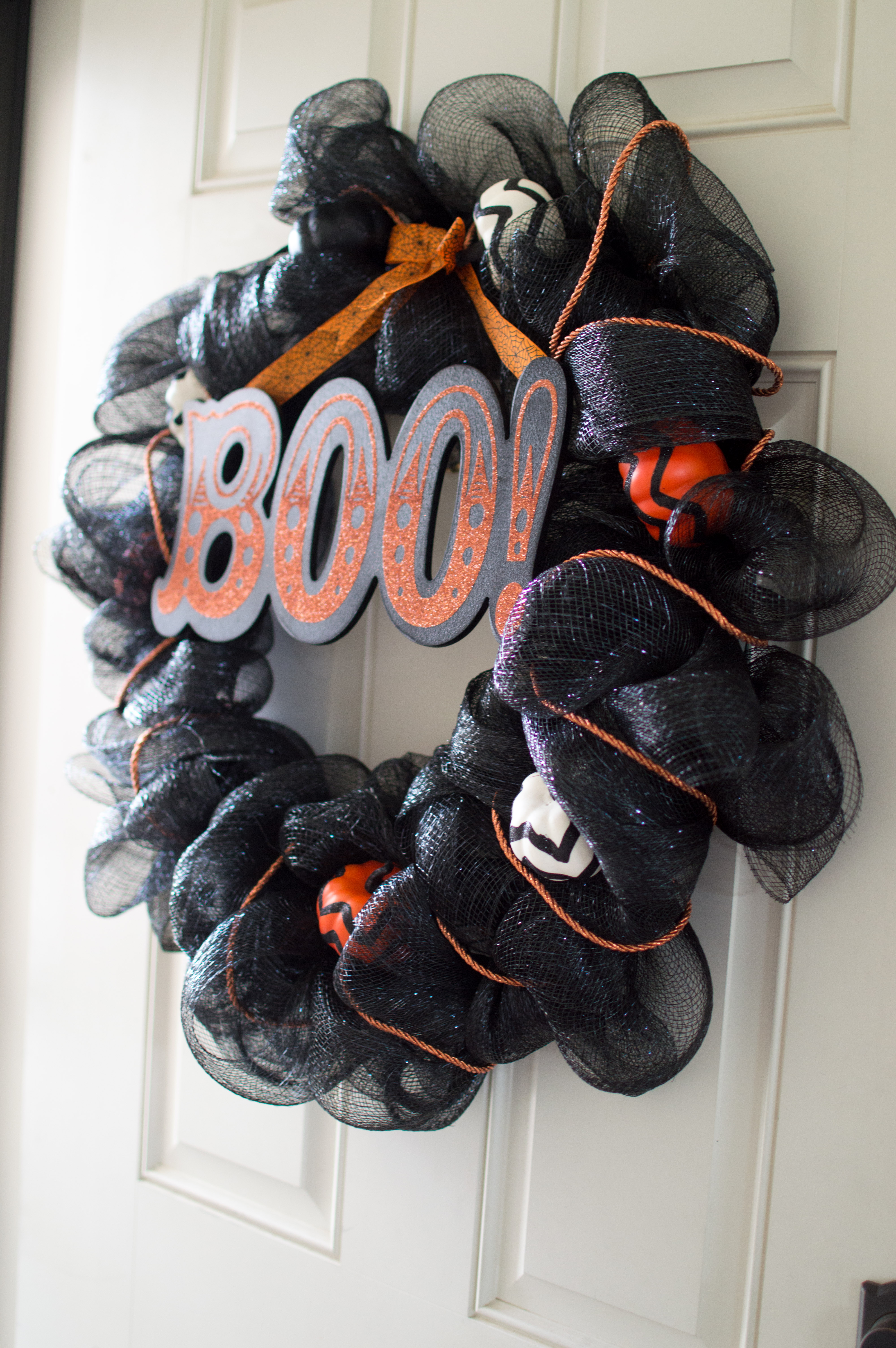  DIY  Halloween  Wreath Colorado  Anne